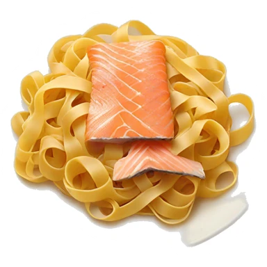 Tagliatelle with SALMON  sticker