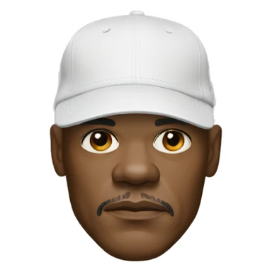 bald samuel l jackson serious wearing kangol cap sticker