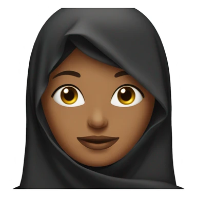 woman in burka sticker