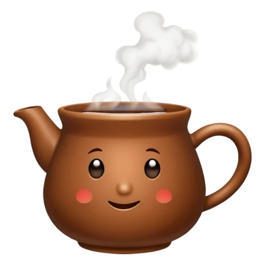 hot tea in a mug no face sticker
