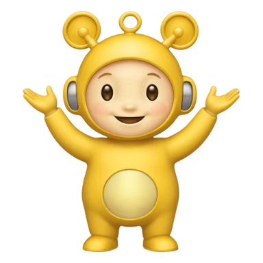 Sarı Teletabi sticker