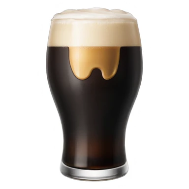 Guinness glass sticker
