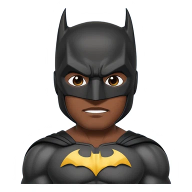 Batman hero emoji sticker