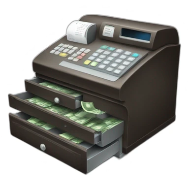 cash register sticker