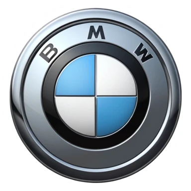 Bmw logo sticker