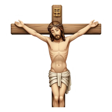Jesus cross pretty sticker