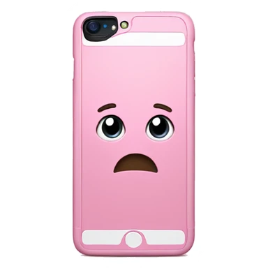 Pink iPhone 15 plus sticker