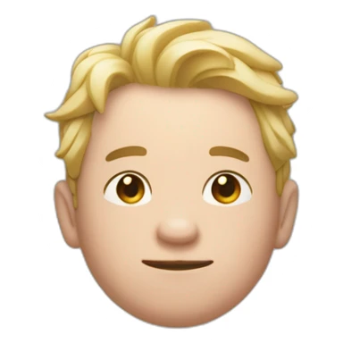 Homme noir sur cochon sticker