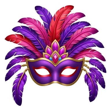 carnival-mas-costume,-red,-purple-and-pink-preferably,-full-costume-feathers-at-the-back- sticker