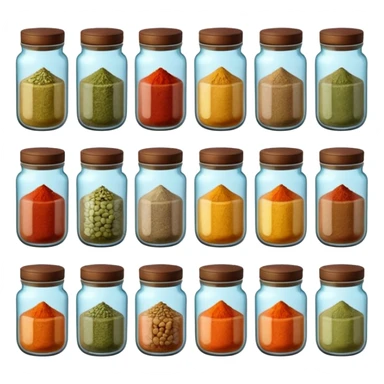 Spice Jar Collections sticker