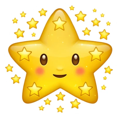 cute ones please stars  sticker