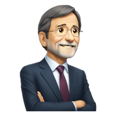 mariano rajoy otaku sticker