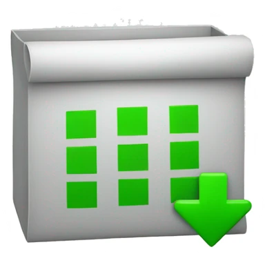 Checked checkbox green  sticker