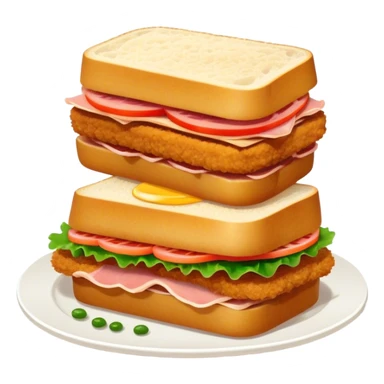 katsu sando sticker