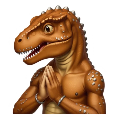 Namaz kilan trex sticker