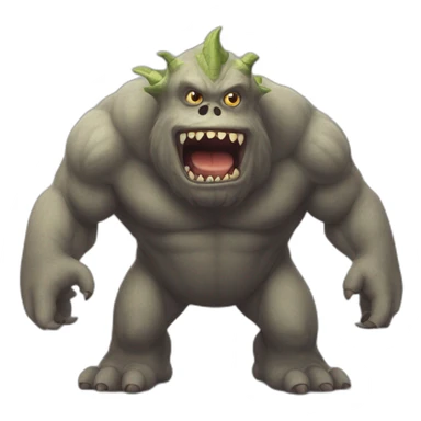 jumbo josh monster from garten of banban sticker