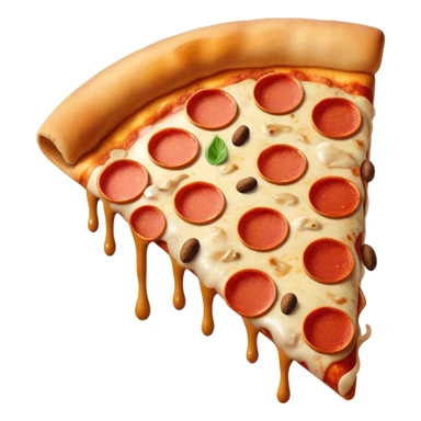 Poop eating pizza sticker