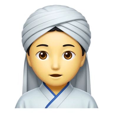 산타 모자를 쓰지 않은 산타 얼굴 정면 sticker