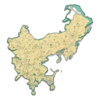 Map of Taiwan republic of china sticker
