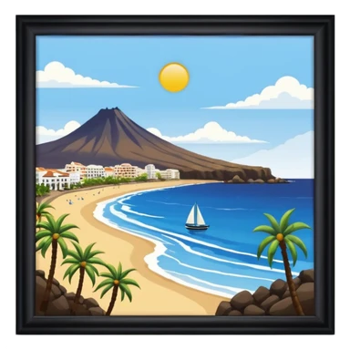 Tenerife islas canarias sticker