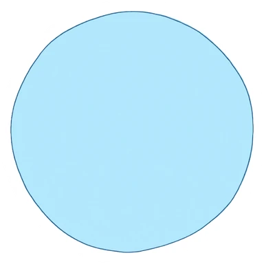 pastel blue bullet journal dot sticker