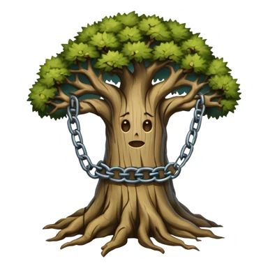 Tree with chains – Bound, suffering




















 sticker