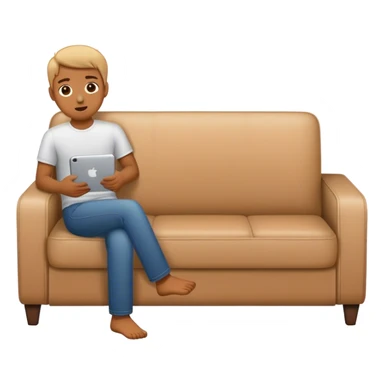 moving to other side of the couch sticker