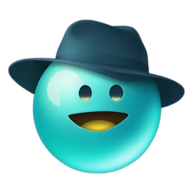Uranus planet as a detective sticker