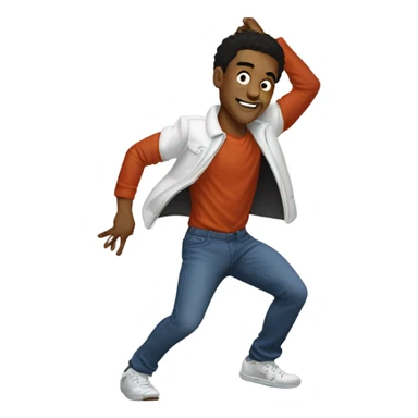 Justin Jefferson doing the griddy dance  sticker