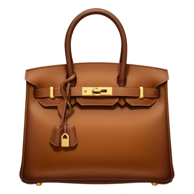 brown burkin bag sticker