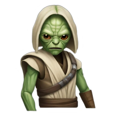 Kit Fisto Star Wars jedi sticker