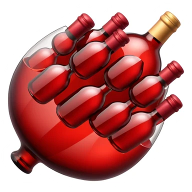 wine colored sticker