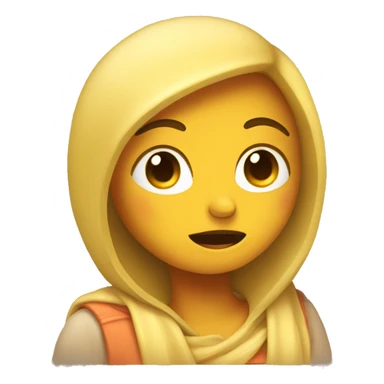 Chica dormida sticker