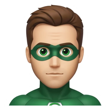 green lantern ryan reynolds sticker