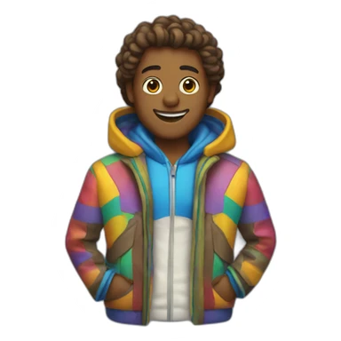 Joseph's technicolor coat sticker