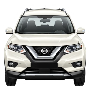 White Nissan Xtrail 2019 sticker