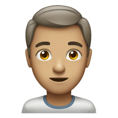 A person side eyeing  sticker