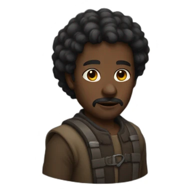 Black men forger sticker