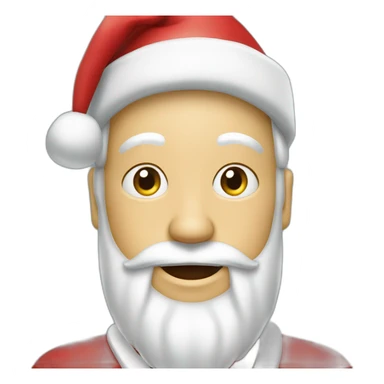 Weihnachtsmann mit Geschenken sticker