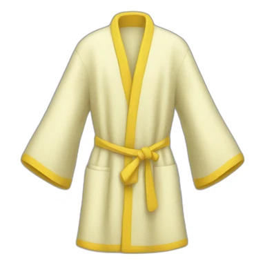 robe jaune sticker