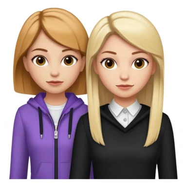 Freaky Friday Anna and Tess  sticker