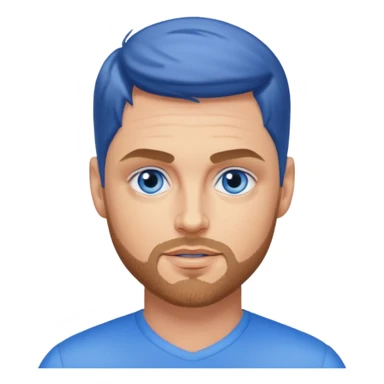 Keith Duffy with blue eyes sticker