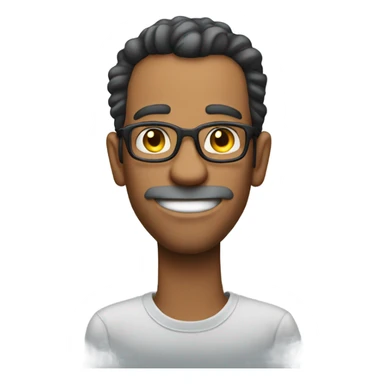 Tall goofy male that is dumb sticker