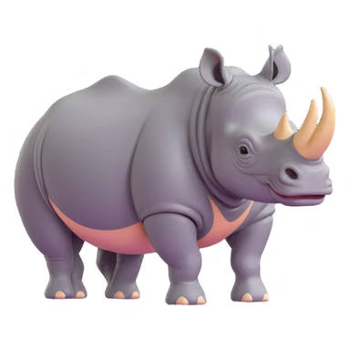 Rhinoceros sticker