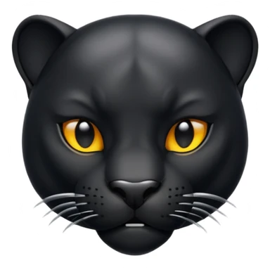 Emoji panthère sticker
