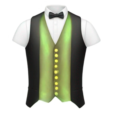 man with luminous waistcoat sticker