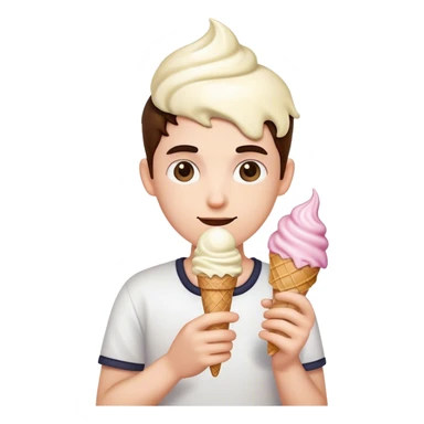 Icecream date sticker