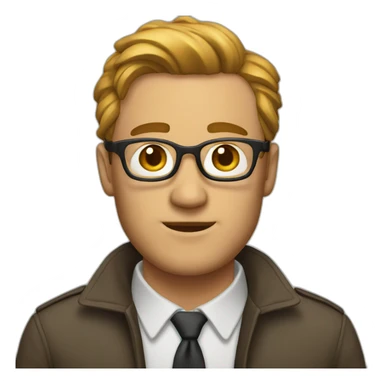 man from the box sticker