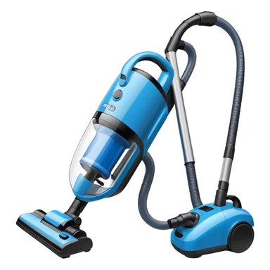 blue cordless vacuum sticker