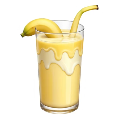 yellow banana milk sticker